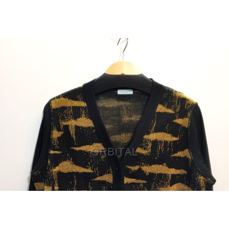 代官山) ドリスヴァンノッテン Dries Van Noten ラメカーディガン  