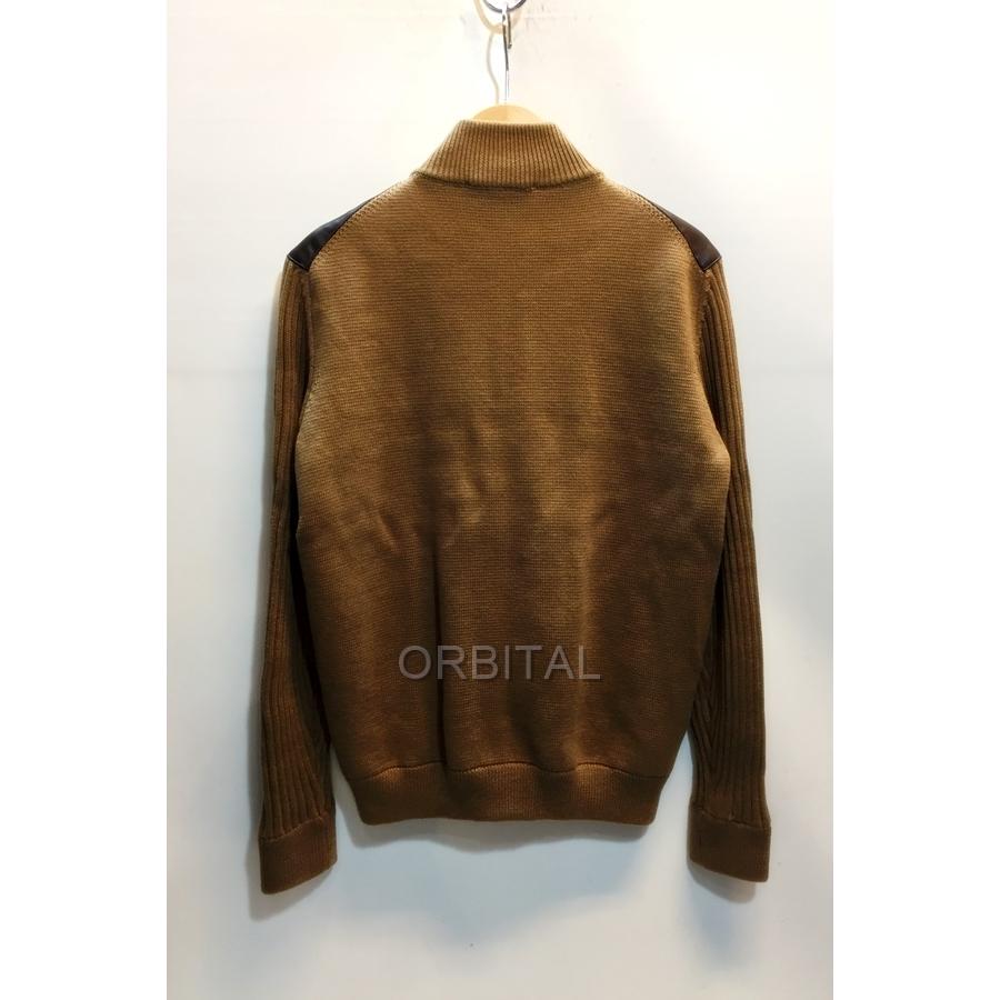 UNITED ARROWS 代官山)Salvatore Ferragamo フェラガモ レザー切替  