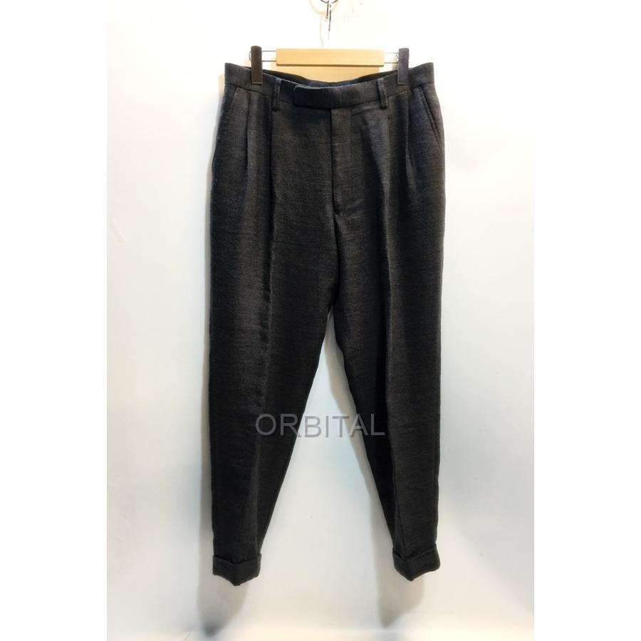 UNITED ARROWS 代官山)COMOLI コモリ 15F-03003 ウールリネン 2タック 