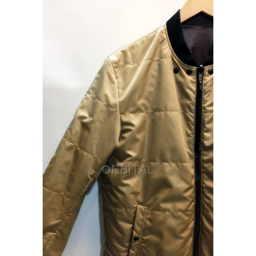 代官山)LANVIN ランバン ナイロン リバーシブルブルゾン ジップアップ 