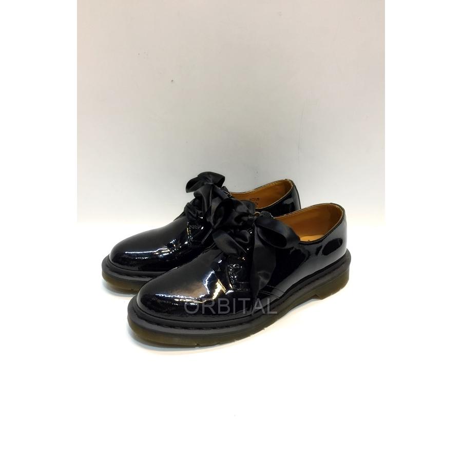 アウトレット 格安店舗 代官山 Dr Martens ドクターマーチン ビームス別注 レディースファッション リボンレース サイズeu39 パテントシューズ シューズ ブラック サイズeu39 プレーントゥ Dky Sh Cycle Paradise ジャパン 本物