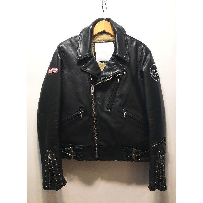 GB SKINS レザー シングル ライダース ジャケット GBSKINS GB SKINS レザーシングルライダースジャケット