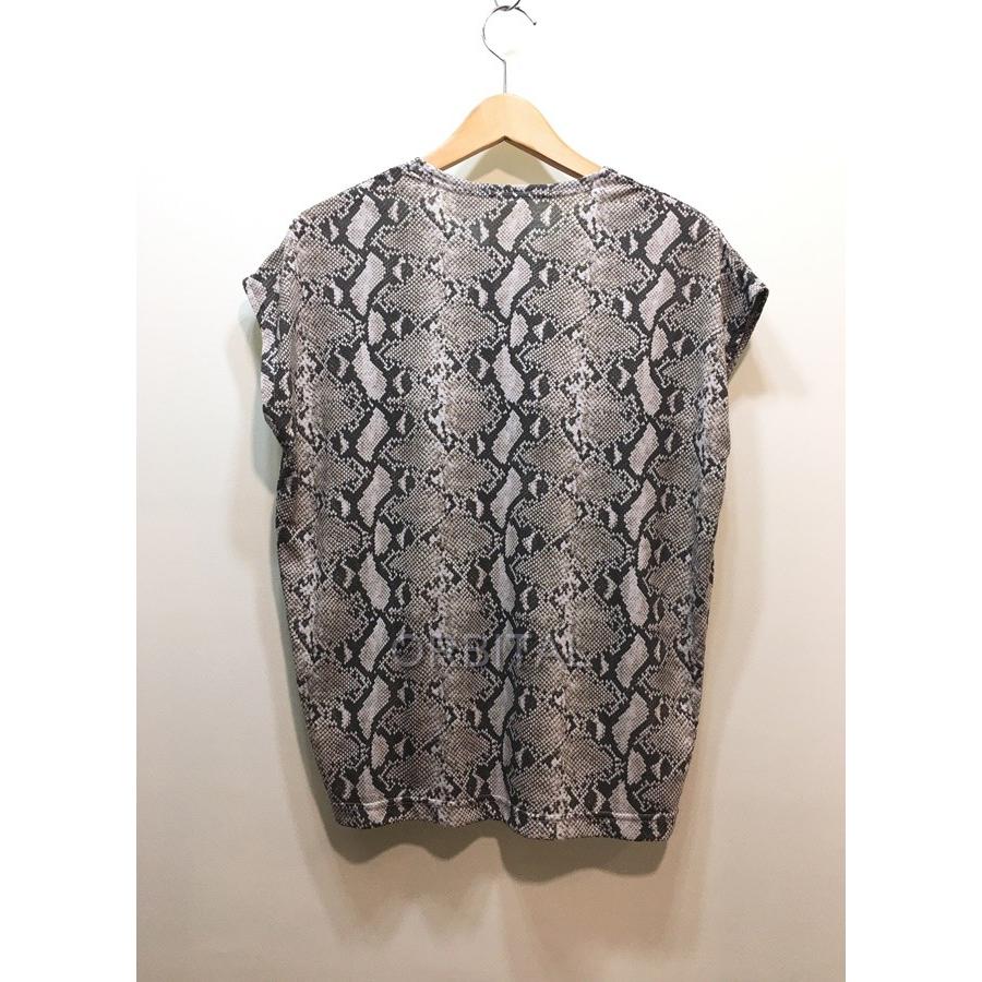 HYKE 経堂) ハイク アディダス adidas プリント スネーク 柄 Tee T  