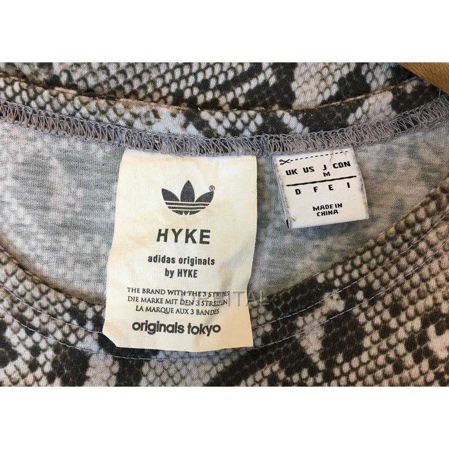 HYKE 経堂) ハイク アディダス adidas プリント スネーク 柄 Tee T  
