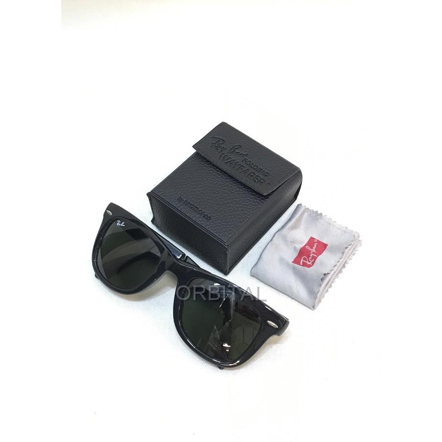 経堂 レイバン Ray Ban Rb4105 折りたたみ ウェイファーラー サングラス ブラック Kyd Je Cycle Paradise 通販 Yahoo ショッピング