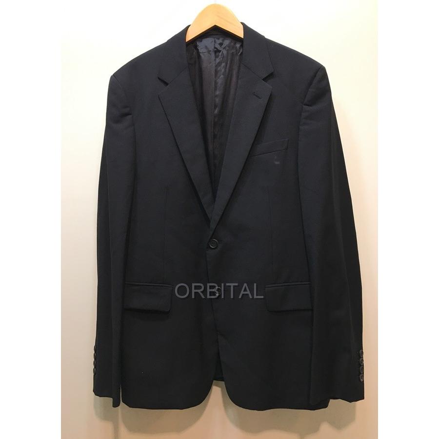 PRADA 経堂) プラダ サイズ50 XL ウール モヘア 2B セットアップ  