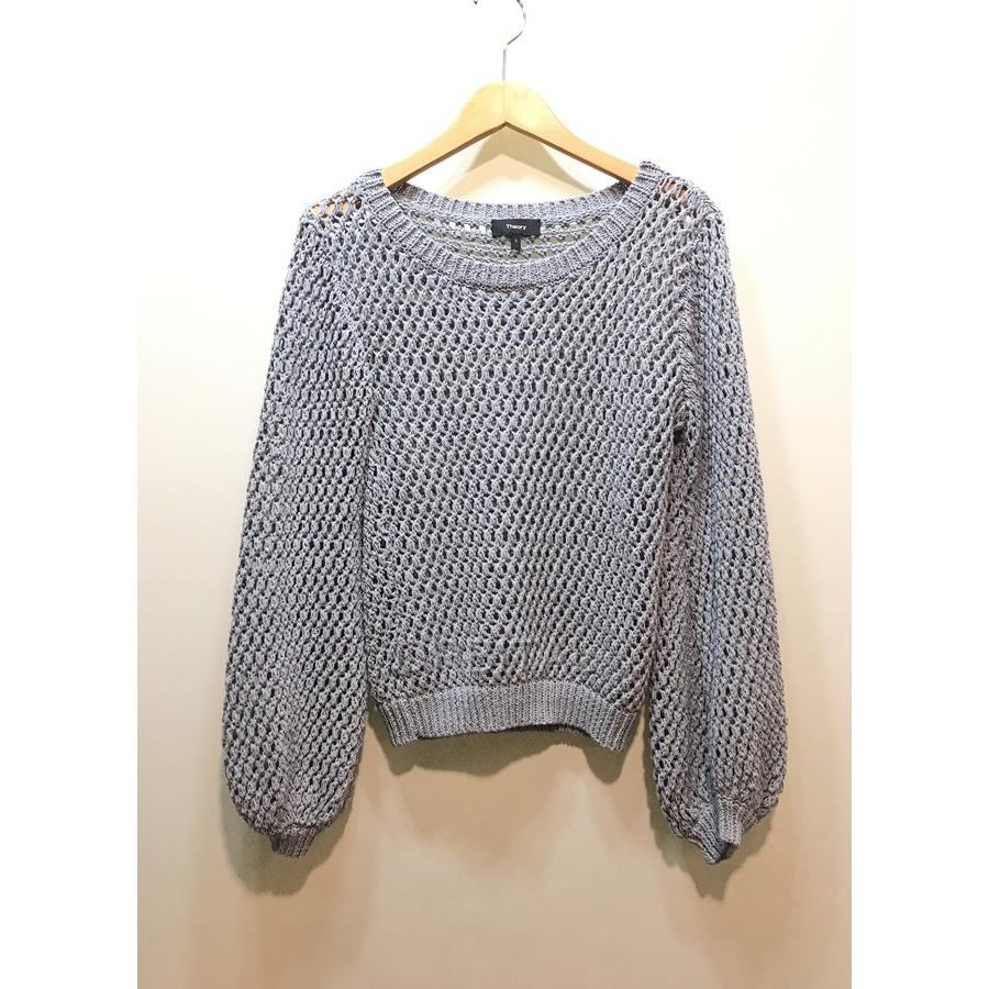 theory 経堂) セオリー Theory コットン ナイロン ボリュームスリーブ  