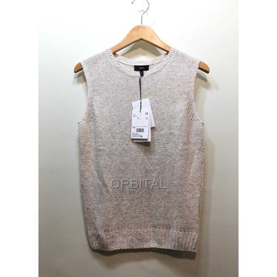 経堂 セオリー Theory 19 モデル リネン混 ニットベスト サイズs ベージュ 定価2 3万 タグ付き レディース Kyd Ls Cycle Paradise 通販 Yahoo ショッピング