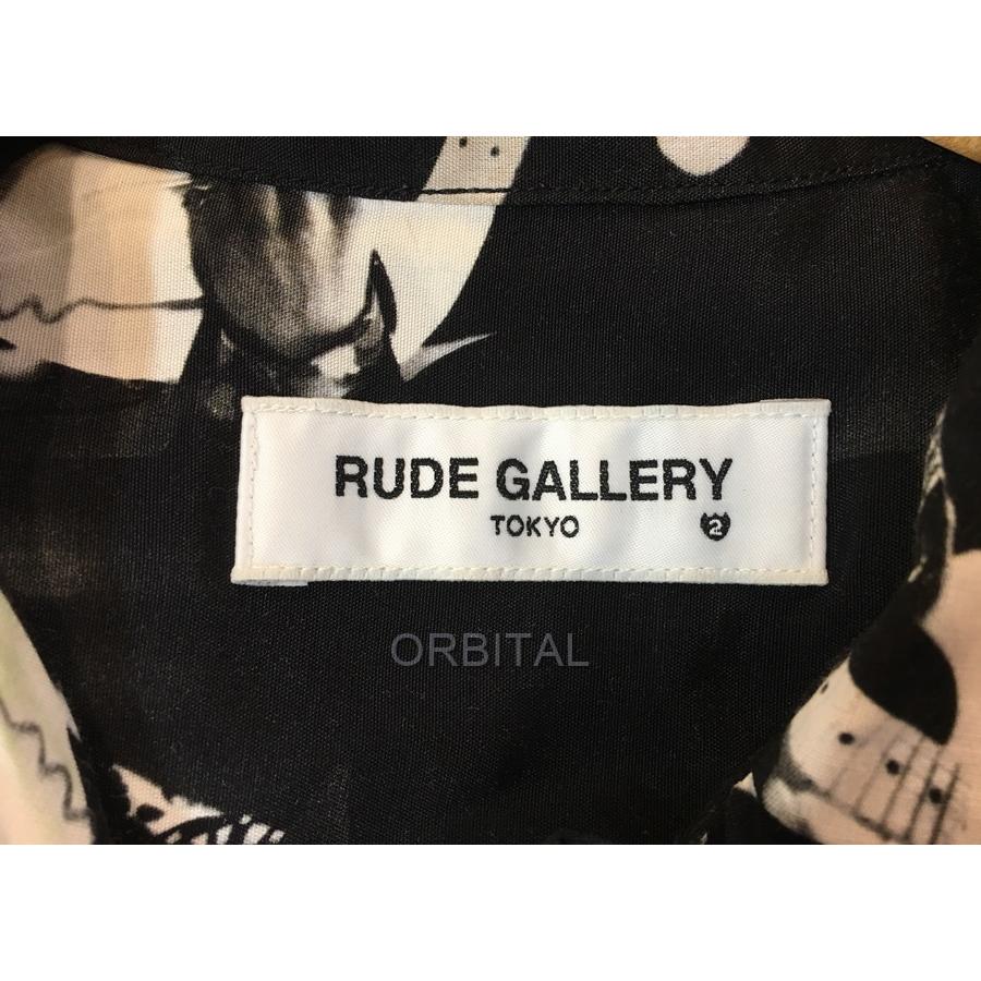 RUDE GALLERY 経堂) ルードギャラリー ジミヘンドリクス 開襟 シャツ 