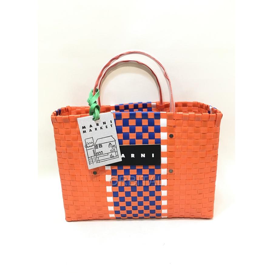 MARNI 経堂) マルニ フラワーカフェ ピクニックバッグ マーケット 