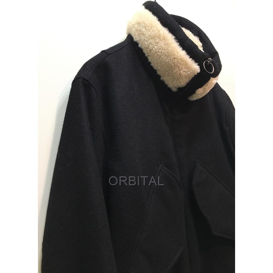 ACNE 経堂) アクネ Acne MUTT PAW17 ボア衿 ブルゾン サイズ48 S ACNE 経堂) アクネ Acne MUTT PAW17 ボア衿 ブルゾン サイズ48 S