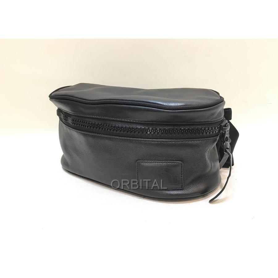 経堂) ノースフェイス THE NORTH FACE レザー ファニーバッグ  