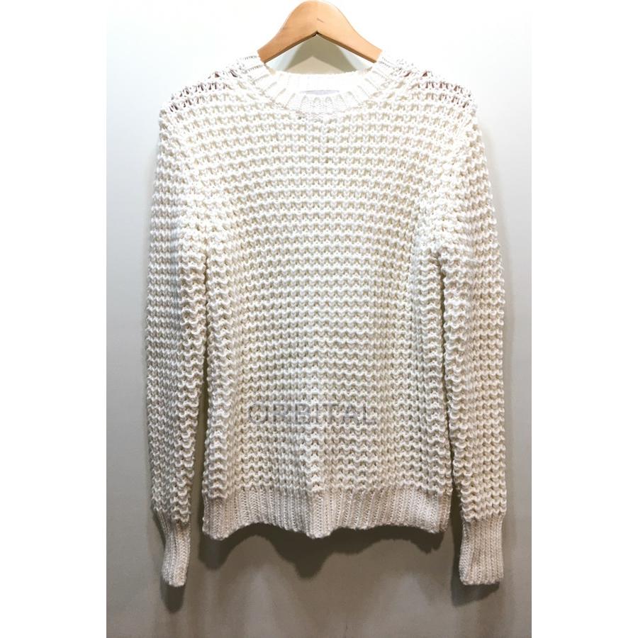ACNE 経堂) アクネ Acne ローゲージ ニット サイズS ホワイト