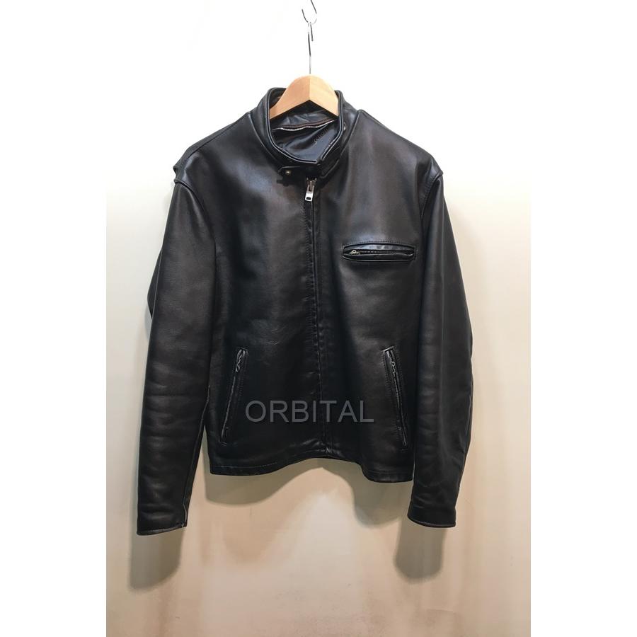 希少サイズ Schott ショット クラシックレーサー ライダース 2XL 黒 希少サイズ Schott ショット クラシックレーサー ライダース 2XL 黒