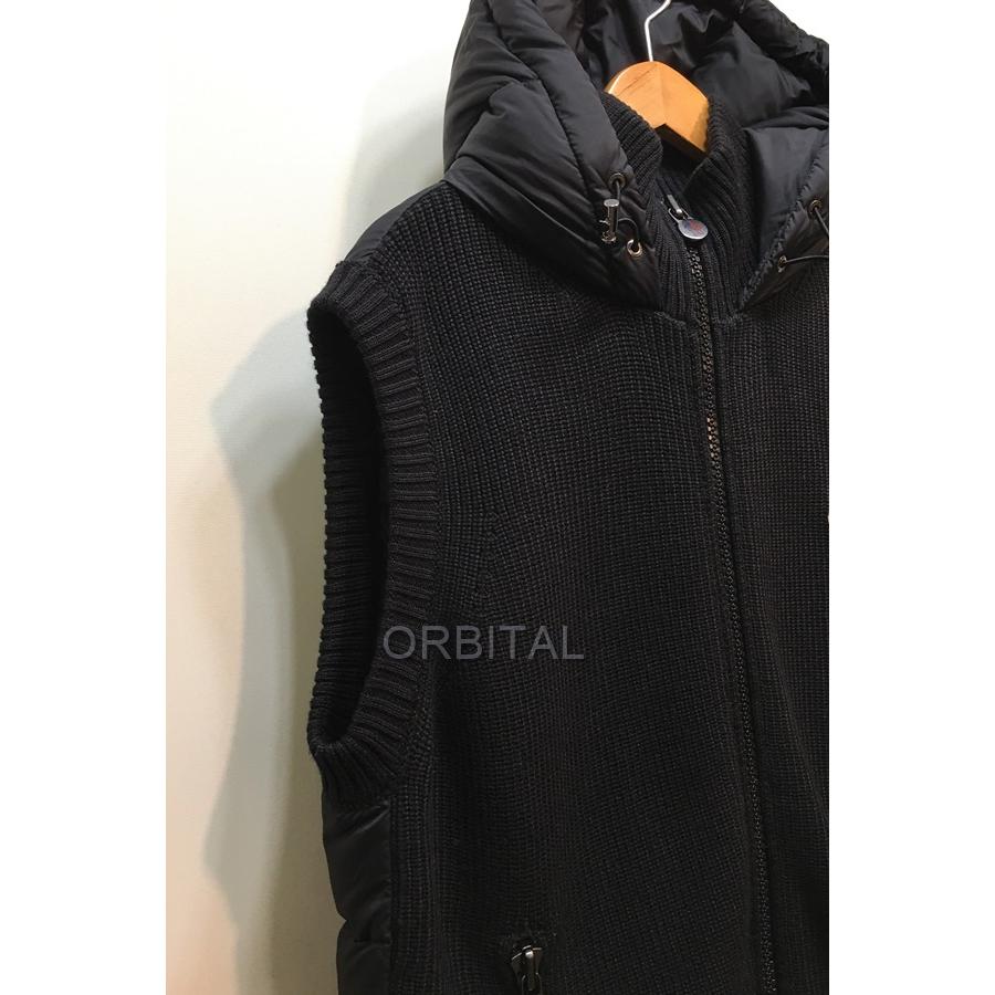 モンクレールMAGLIONE TRICOT GILET Mサイズ黒