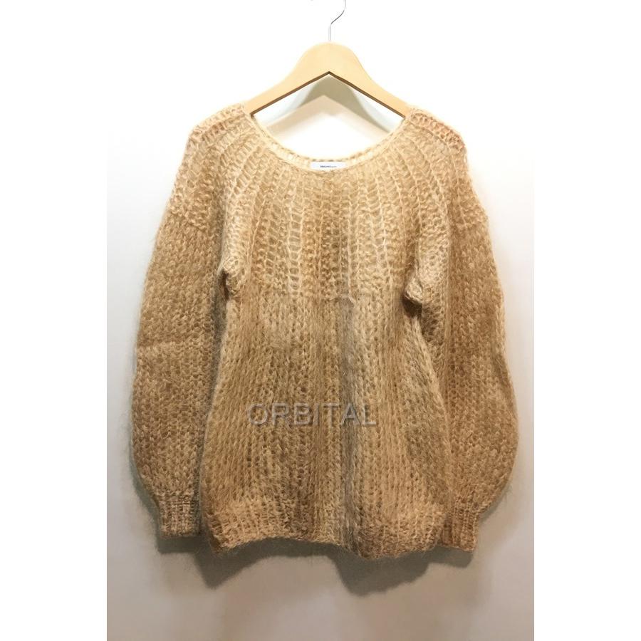 経堂) マイアミ ベーシック Maiami basic mohair pleated ニット  