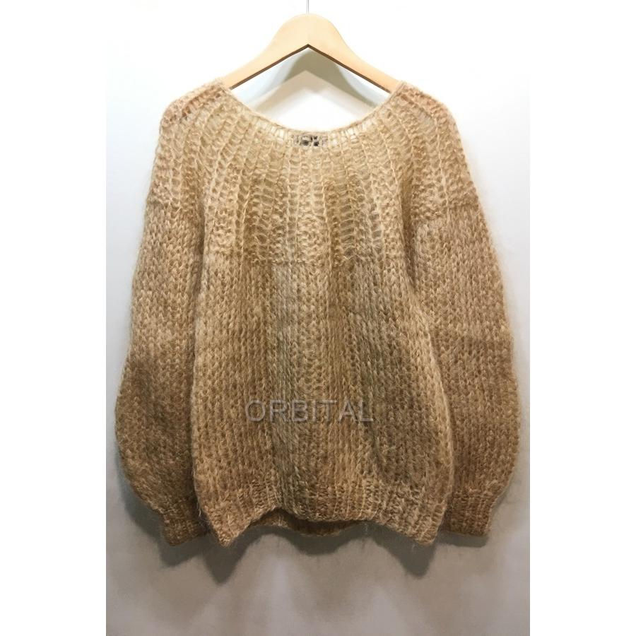経堂) マイアミ ベーシック Maiami basic mohair pleated ニット 