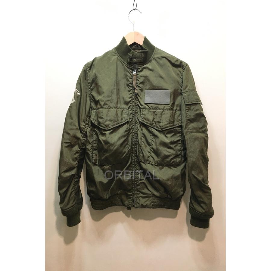 Hysteric glamour オリーブ/カーキライダースダウンジャケット