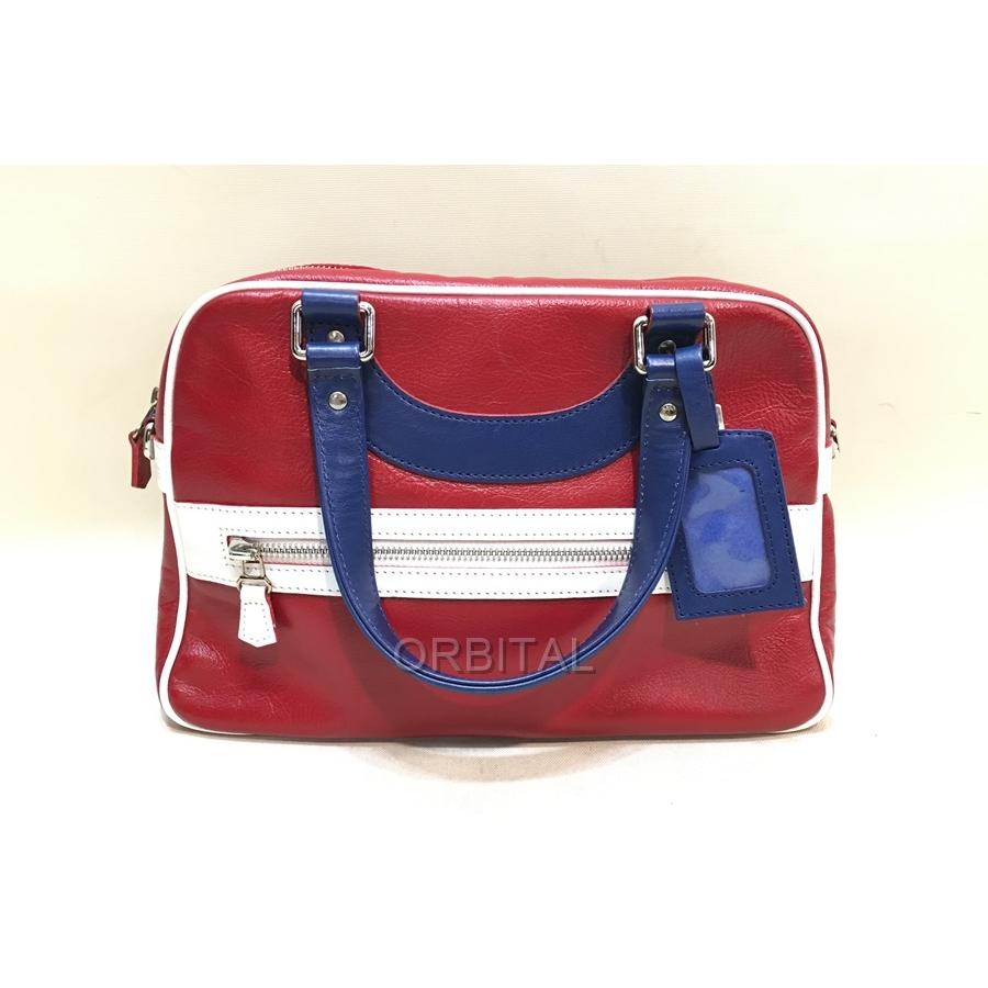 JACQUES LE CORRE 経堂) ジャックルコー リスボン トリコカラー バッグ  