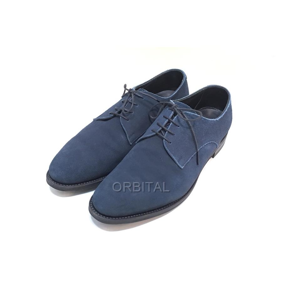 通常在庫品 バーニーズニューヨーク スエードシューズ ネイビー