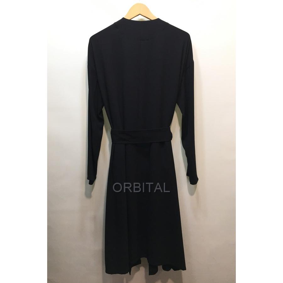 theory luxe 経堂) セオリー Theory クレープ素材 コート 17SS サイズS  