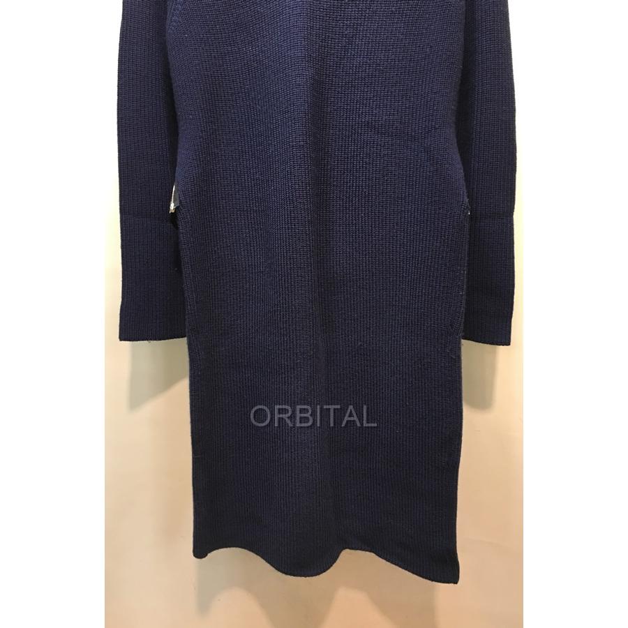 AKIRANAKA 経堂) アキラナカ ハイネック レザーベルト ニット  