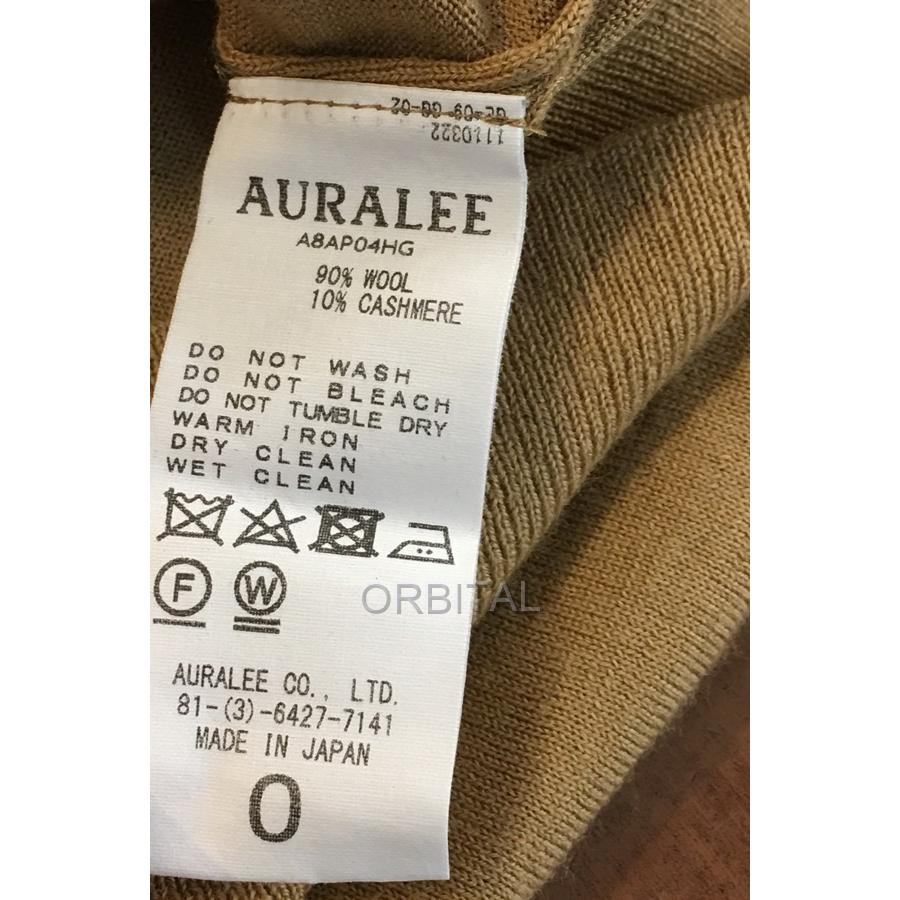 AURALEE 経堂) オーラリー カシミヤ混 タートルネック ニット サイズ0 
