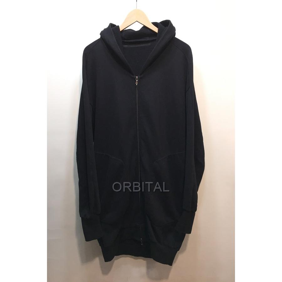 ブランド 経堂) JULIUS ユリウス 19AW ロングジップフーディ パーカー 