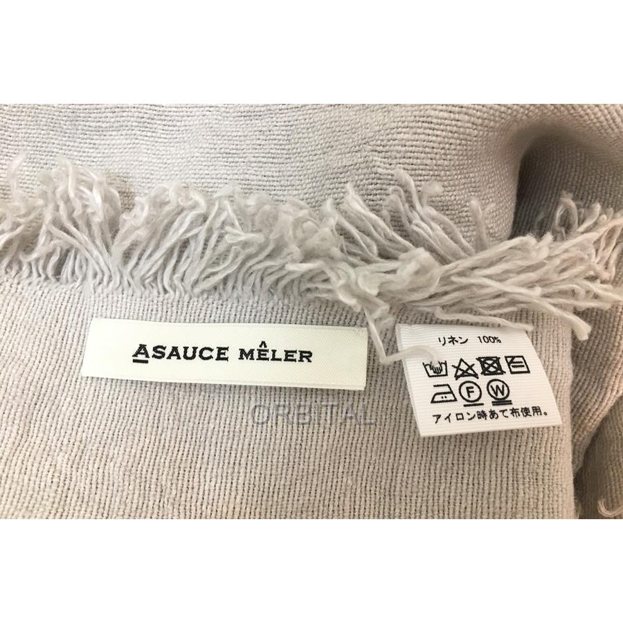 経堂) アソースメレ ASAUCE MELER リネン ストール 日本製 ライト 