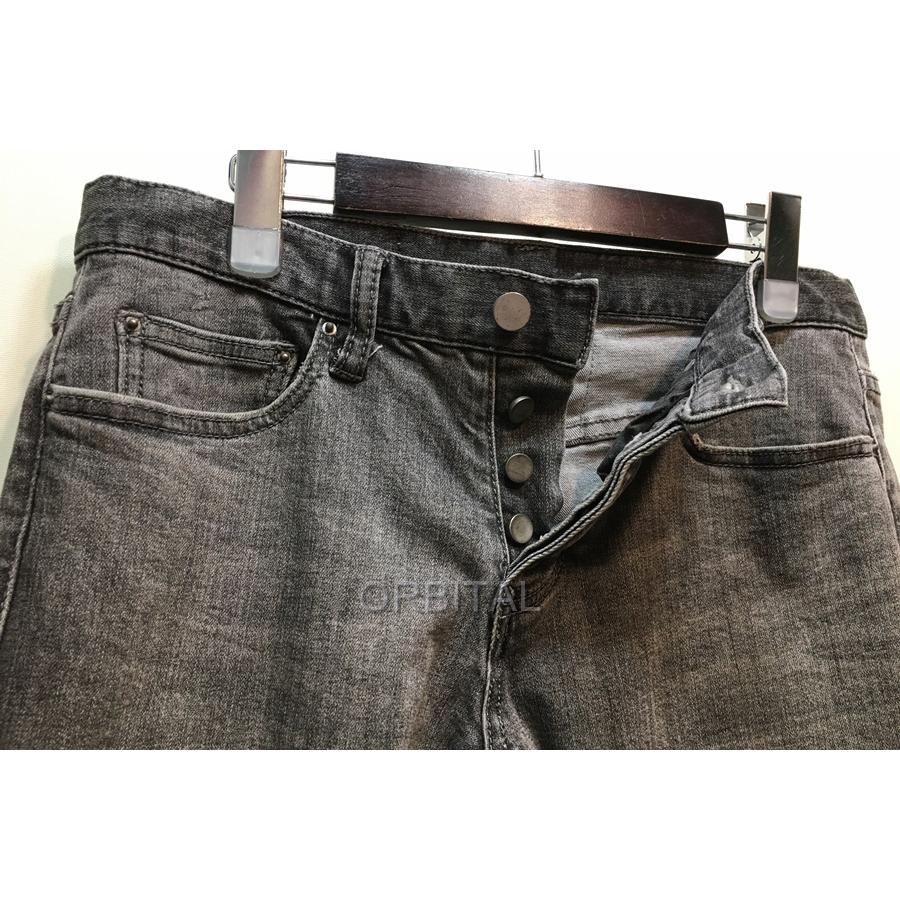 経堂 Mnml ミニマル 裾ジップデニムパンツ テーパード ストレッチジーンズ スキニー ケミカル グレー メンズ 29 Kyd Ms Cycle Paradise 通販 Yahoo ショッピング