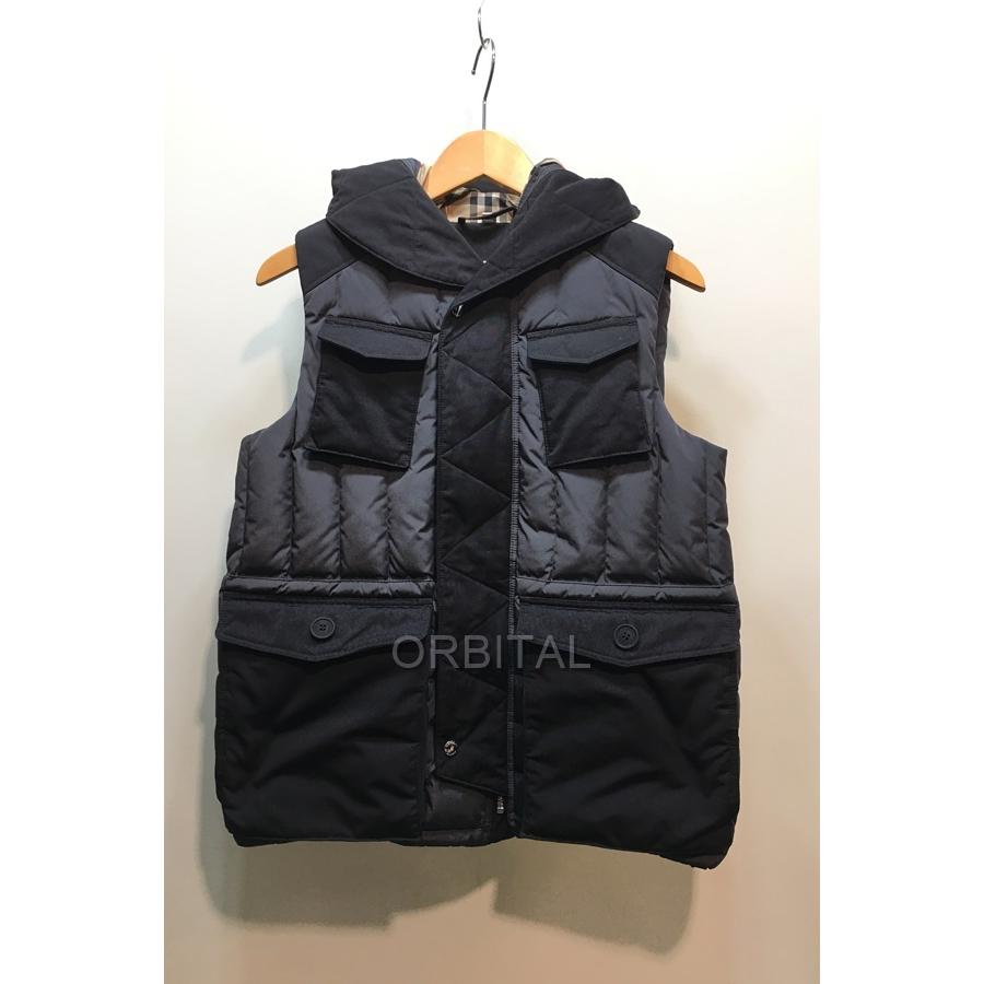 sale】経堂） Burberry バーバリー ダウンフードベスト バーバリー 