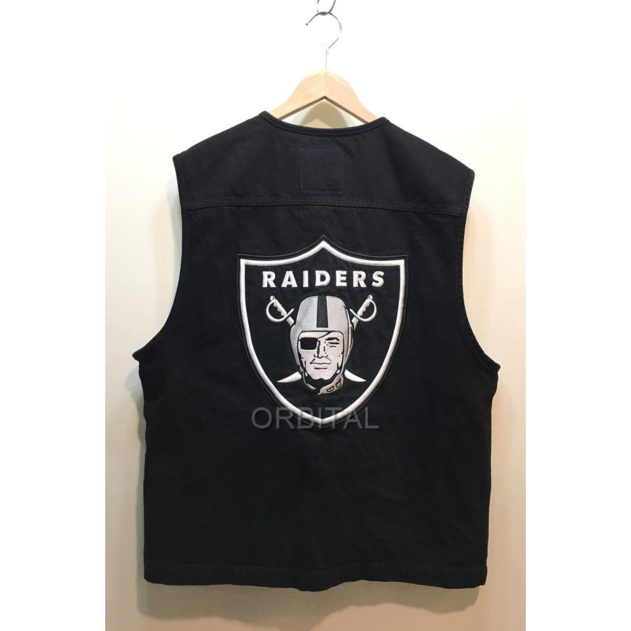 Supreme 経堂) シュプリーム NFL Raiders 47 Denim Vest Supreme 経堂) シュプリーム NFL Raiders 47 Denim Vest