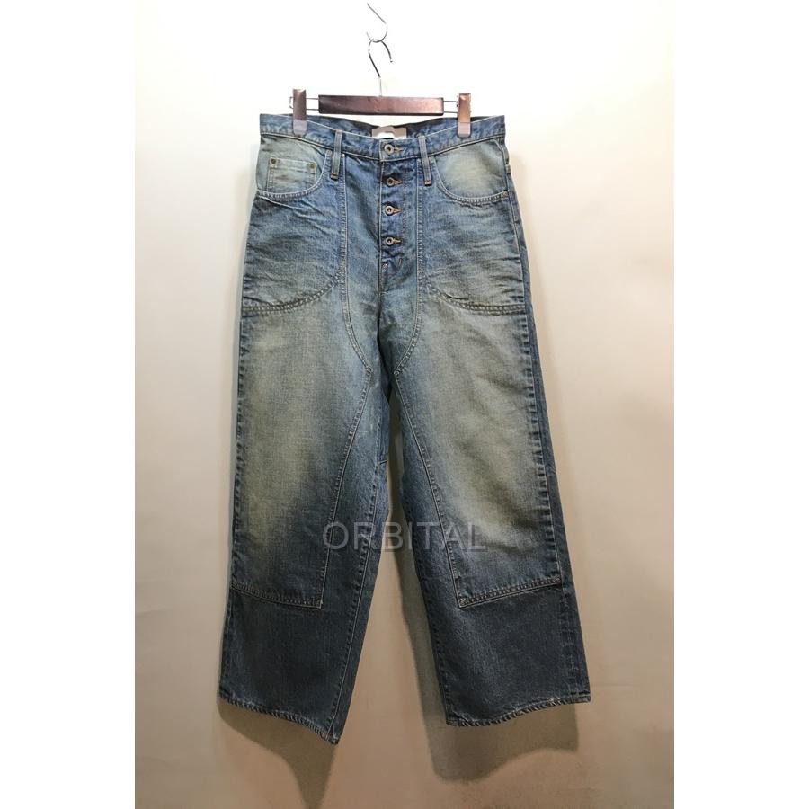 ブランド 経堂) SUGARHILL シュガーヒル ダブルニーデニムパンツ ブランド 経堂) SUGARHILL シュガーヒル ダブルニーデニムパンツ