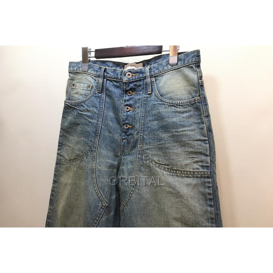 ブランド 経堂) SUGARHILL シュガーヒル ダブルニーデニムパンツ ブランド 経堂) SUGARHILL シュガーヒル ダブルニーデニムパンツ