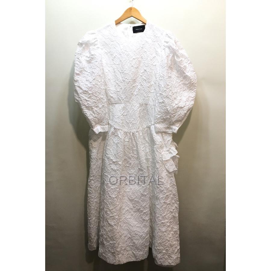 経堂) シモーネロシャ SIMONE ROCHA エンボス ボリューム ワンピース 
