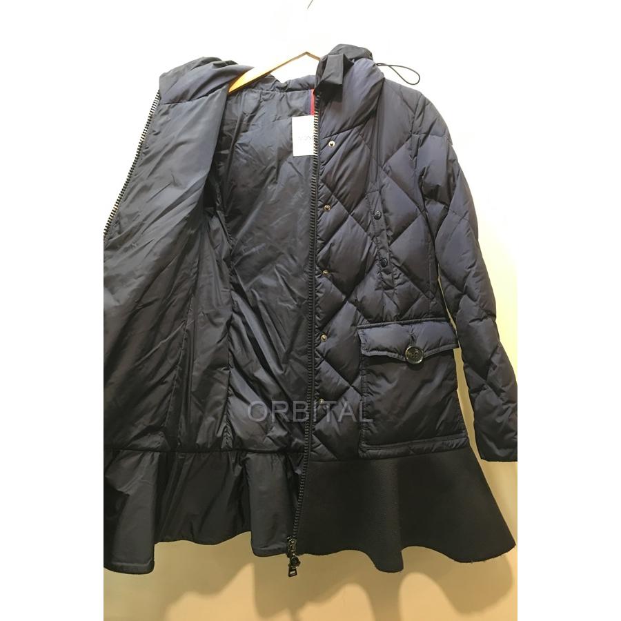 MONCLER 経堂) モンクレール VAULOGETTE 裾フリルダウンコート MONCLER 経堂) モンクレール VAULOGETTE 裾フリルダウンコート