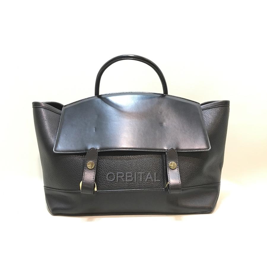 経堂) サカイ sacai THAT BAG レザー2WAYトートバッグ ブラック 