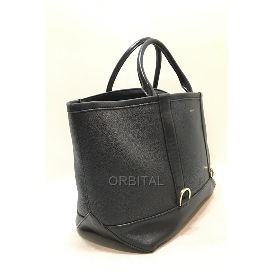 経堂) サカイ sacai THAT BAG レザー2WAYトートバッグ ブラック 
