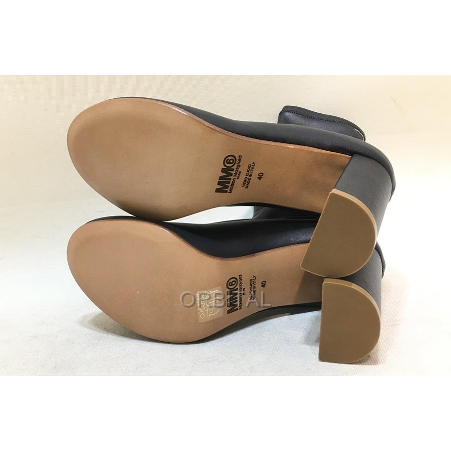 経堂) Maison Margiela メゾンマルジェラ MM6 未使用 ストレッチレザー 
