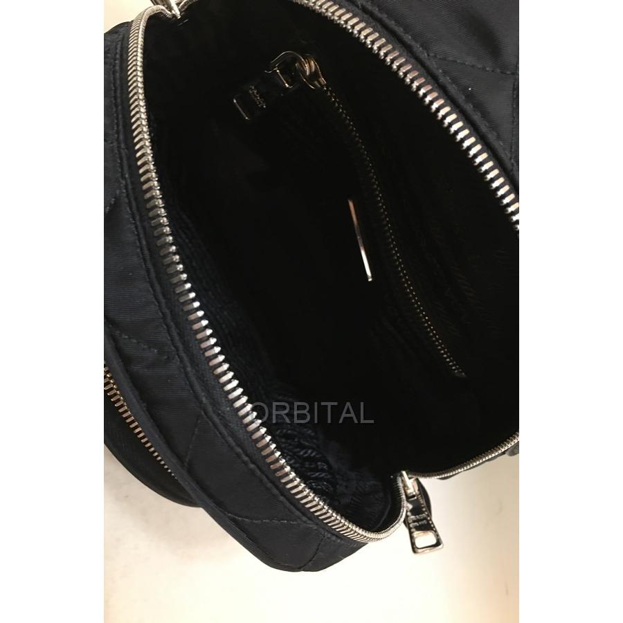 PRADA 経堂) プラダ 2021年購入 キルティングリュック ブラック PRADA 経堂) プラダ 2021年購入 キルティングリュック ブラック