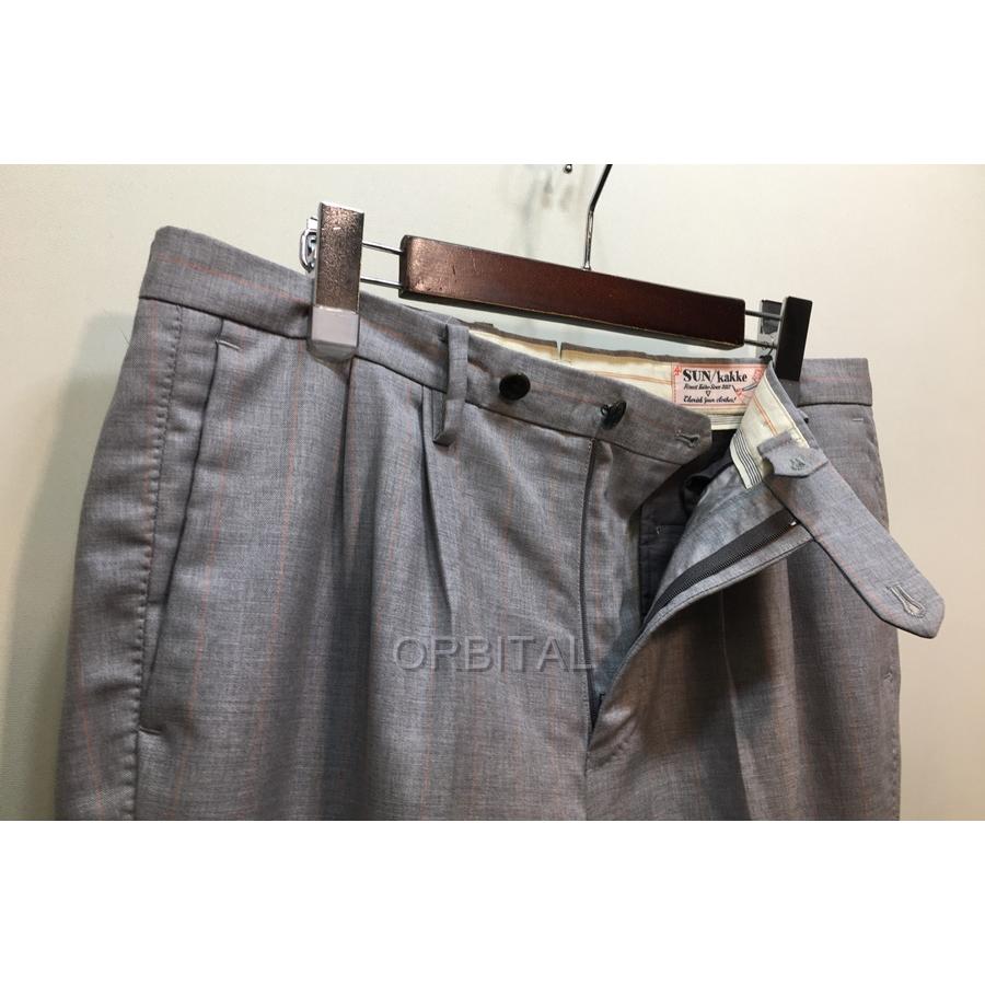 SUN/kakke チェック柄 スラックス パンツ size: S SUN/kakke チェック柄 スラックス パンツ size: S