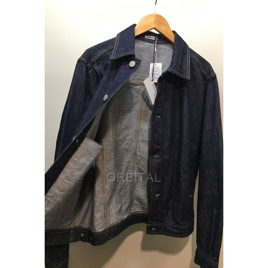 ブランド 経堂) AURALEE オーラリー 未使用 21AW ハードツイストデニム  