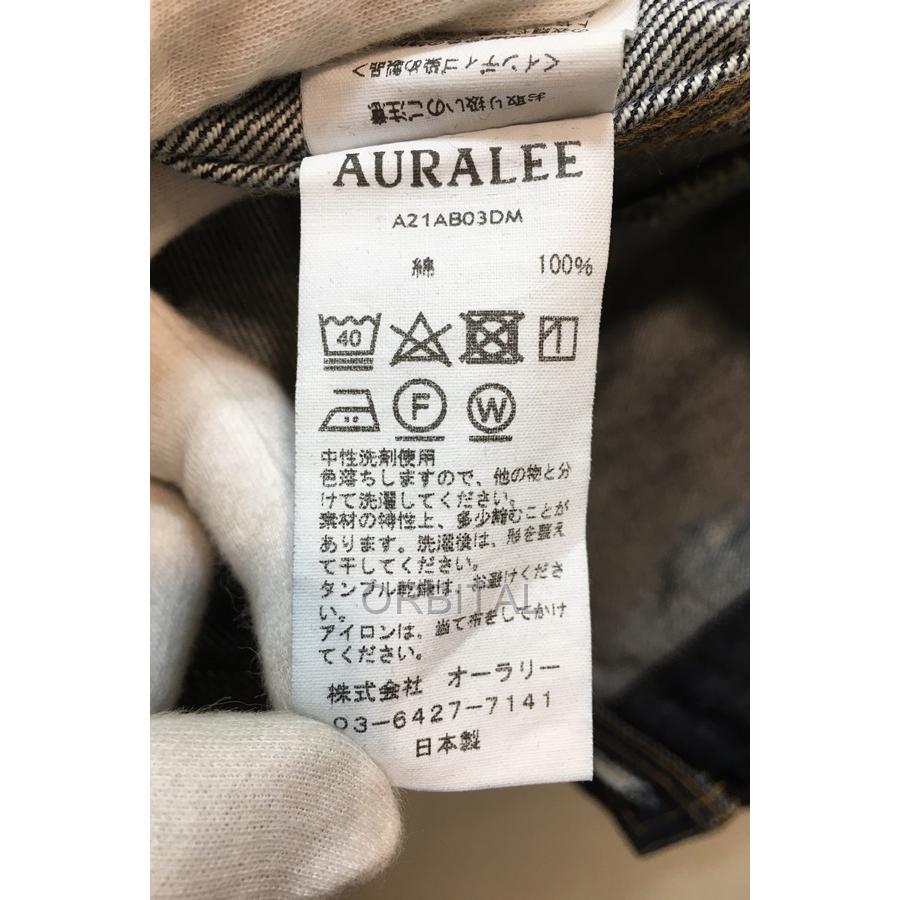 ブランド 経堂) AURALEE オーラリー 未使用 21AW ハードツイストデニム  