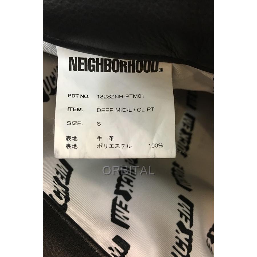 NEIGHBORHOOD 経堂) ネイバーフッド DEEP MID-L CL-PT 牛革 NEIGHBORHOOD 経堂) ネイバーフッド DEEP MID-L CL-PT 牛革
