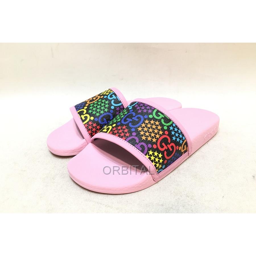 ブランド 経堂) GUCCI グッチ 未使用 GGサイケデリックウーマンズ  