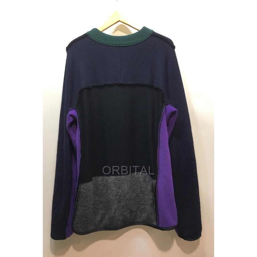 ブランド 経堂) sacai サカイ 20AW ウールニットプルオーバー メンズ 2 