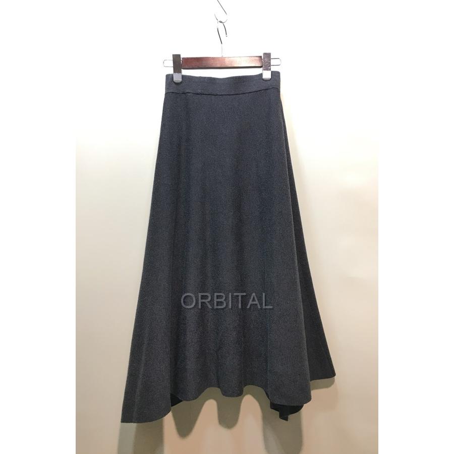 ブランド 経堂) ENFOLD エンフォルド 19AW アシンメトリーウールニット  