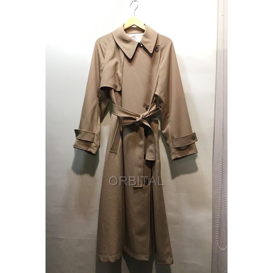 ブランド 経堂) LE CIEL BLEU ルシェルブルー アシンメトリートレンチ 