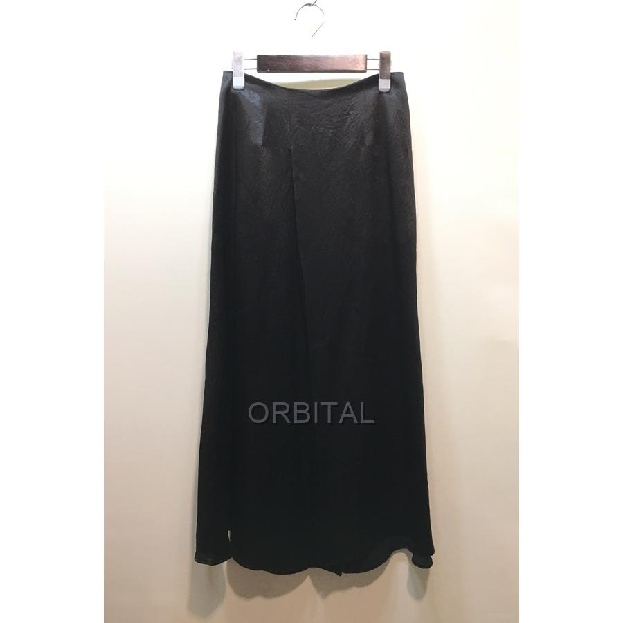 ENFOLD 経堂) エンフォルド 21AW アセテート サテン ロング ENFOLD 経堂) エンフォルド 21AW アセテート サテン ロング