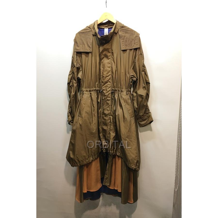 経堂) nagonstans ナゴンスタンス 19SS レイヤードモッズコート ドロー